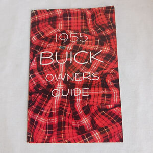 1955 Buick Owners Guide Manual 32 Pgs Vintage